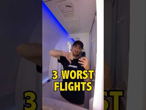 My 3 Worst Flight Experiences