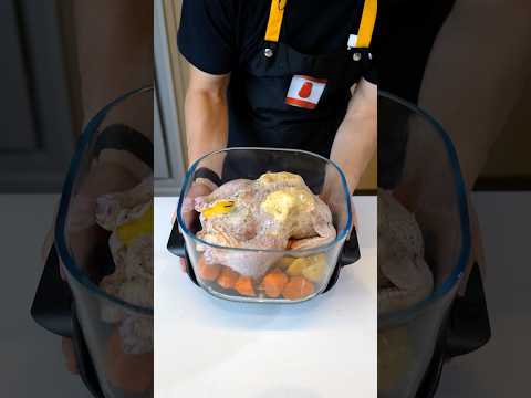 Simple roast chicken in NinjaCrispi Pro