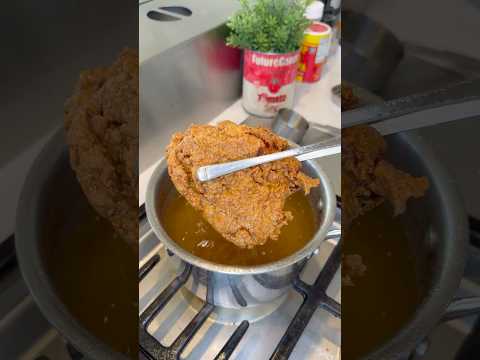 Fried chicken from @nutrientmatters