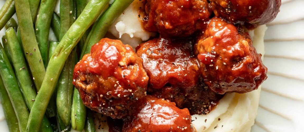 Homemade BBQ Meatballs