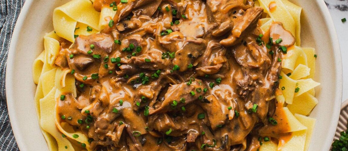 Beef Stroganoff