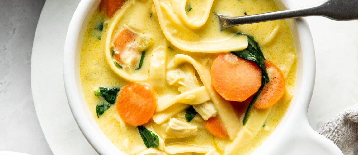 Creamy Chicken Noodle Soup