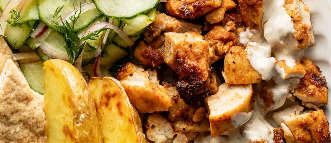 Chicken and Potatoes with Smoky Sauce