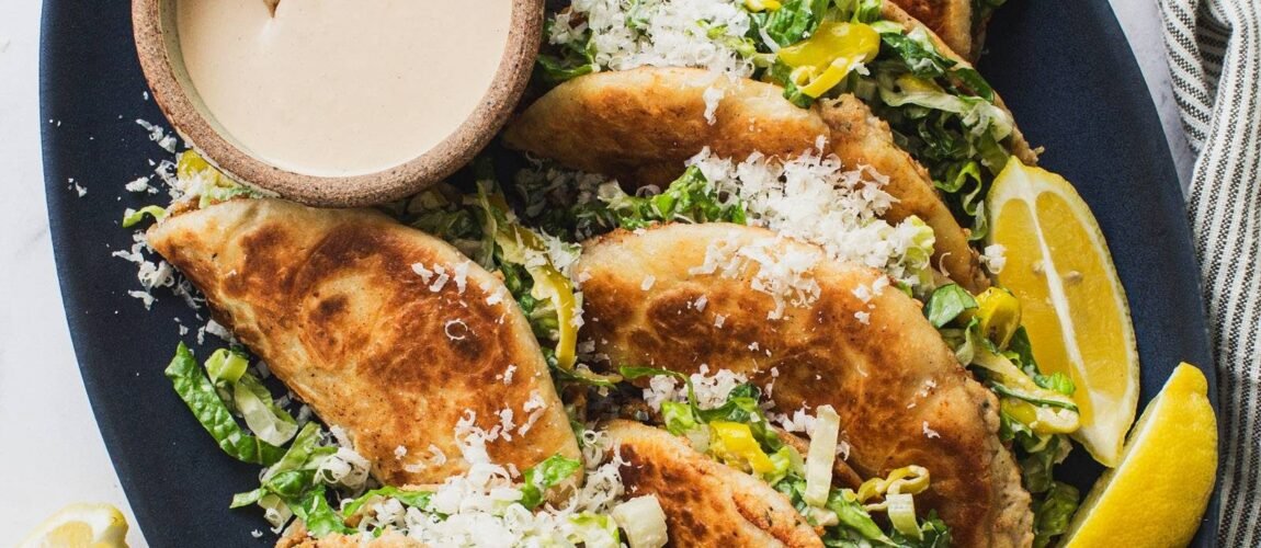 Chicken Caesar Smash Tacos